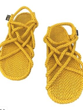 Nomadic state of mind gold sandal